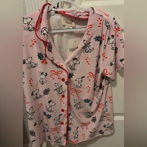 Snoopy pjs size L